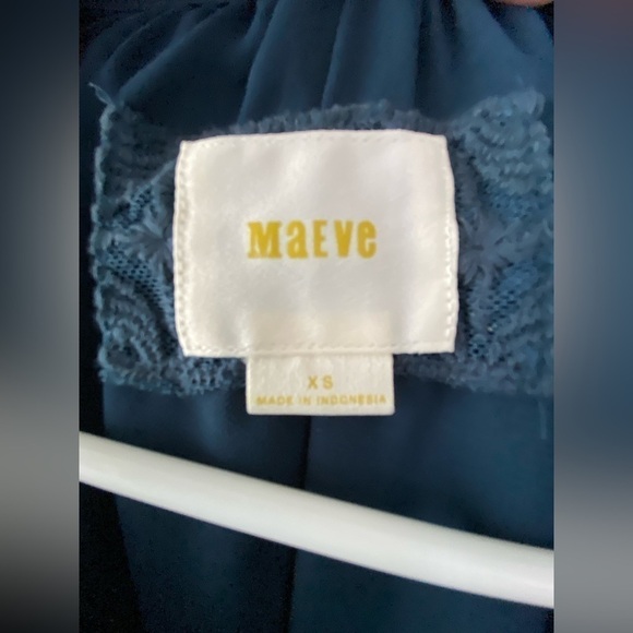 Anthropologie Maeve Floral Lily Velvet Shift Dress Deep Teal Size XS - Picture 8 of 10